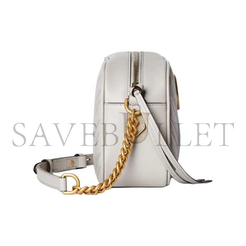GUCCI MARMONT SMALL MATELASSE SHOULDER BAG 447632 (24*13*7cm)